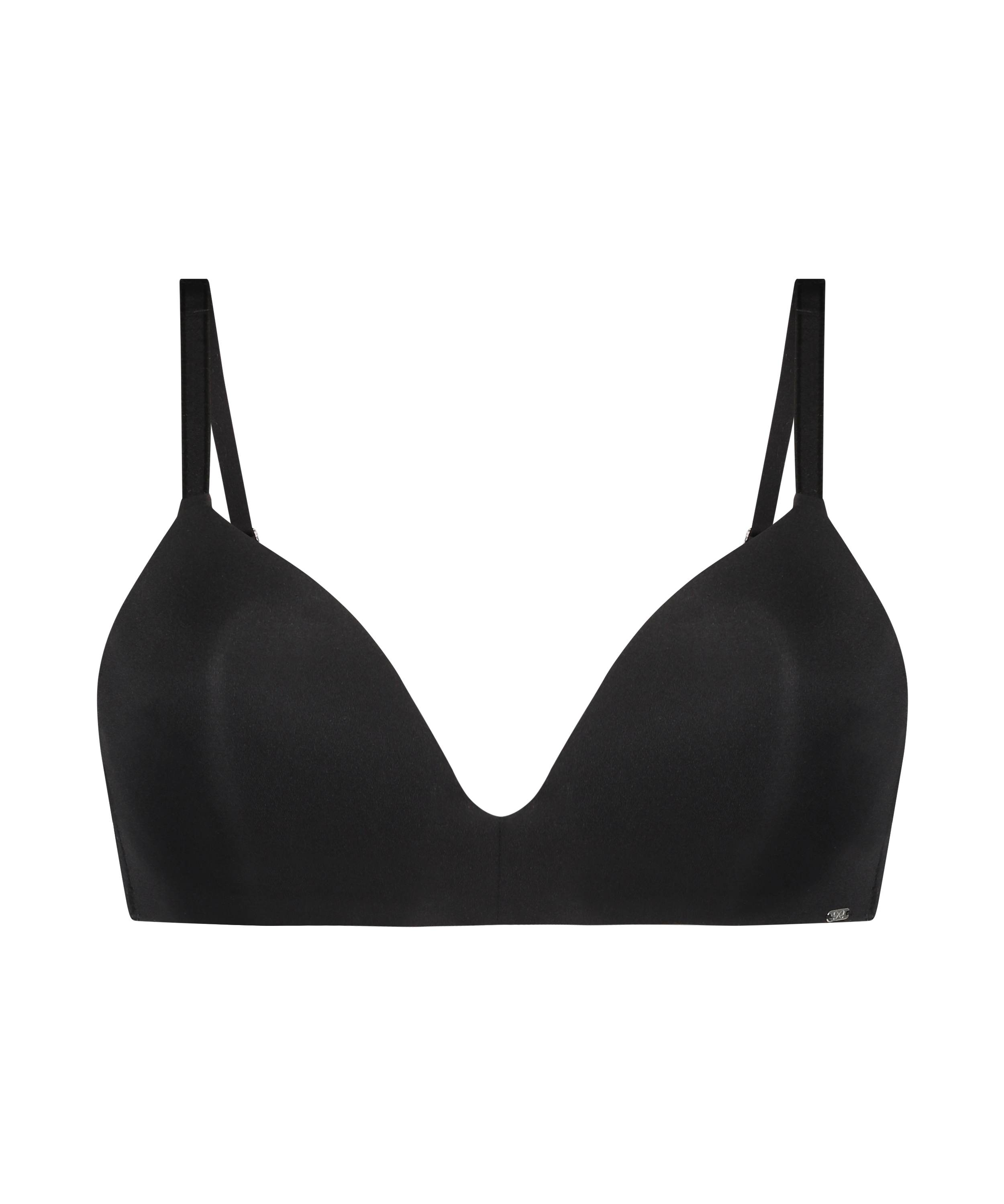 Soutien-gorge sans armatures préformé Mona, Noir, main