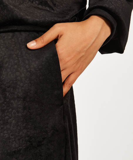 Pantalon de jogging Velours, Noir