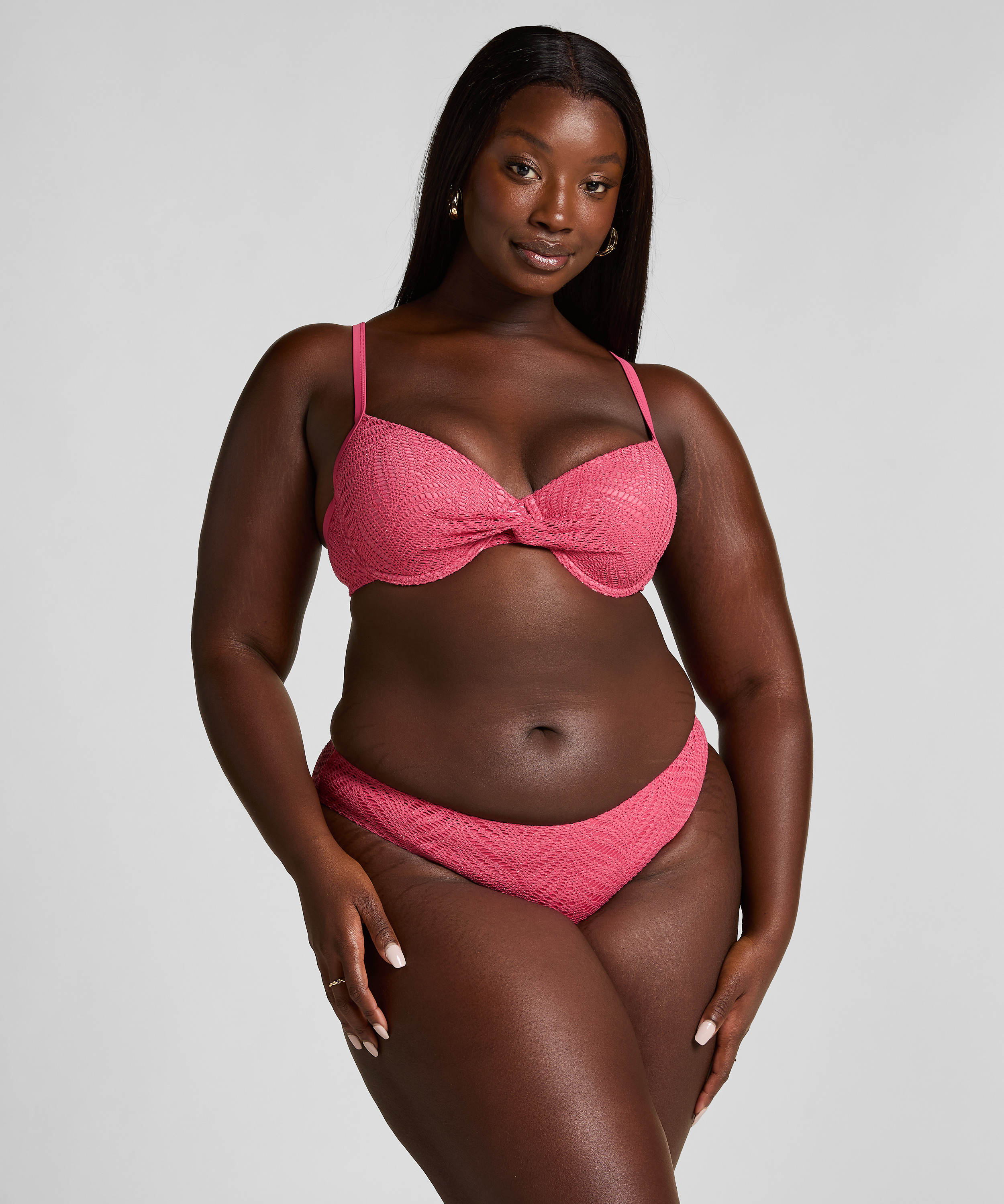 Bas de bikini Lanai Rio, Rose, main