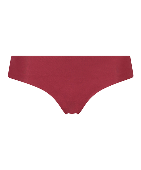 String invisible en coton, Rouge