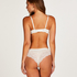 Soutien-gorge à armatures préformé push-up Marine, Blanc
