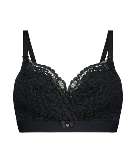 Soutien-gorge d’allaitement préformé Rose, Noir