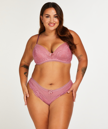 Soutien-gorge préformé sans armature Bessie Pink Ribbon, Rose