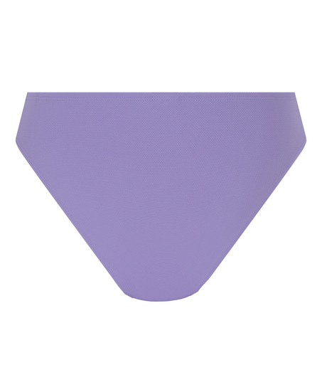 Slip de Bikini Échancrés Scallop, Violet