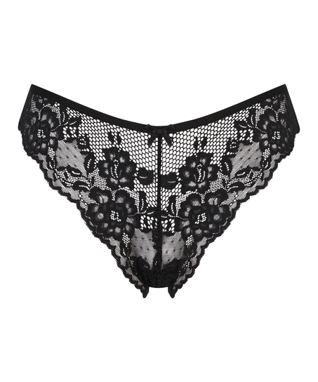 Slip brésilien Bianca, Noir