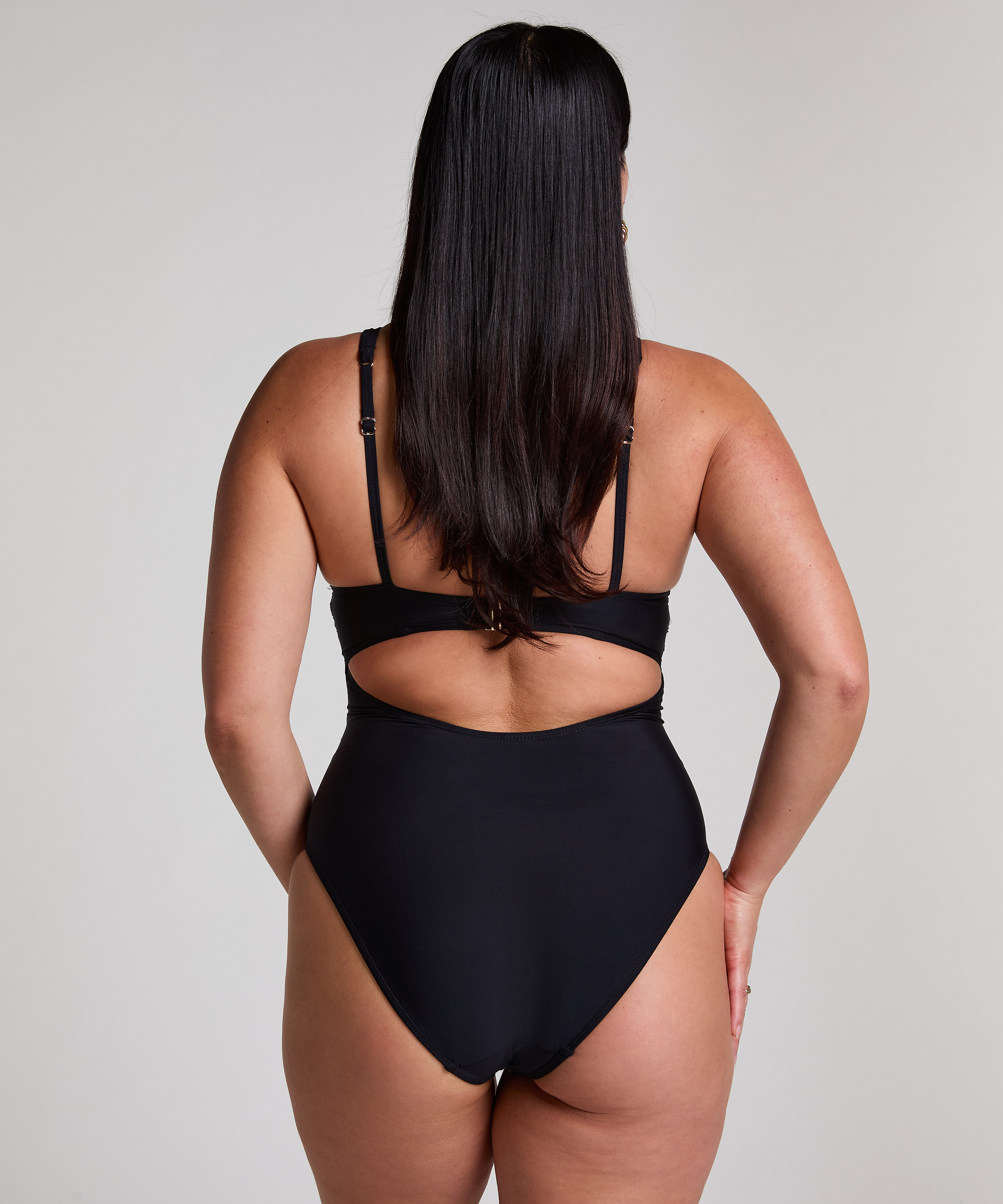 Maillot de bain Shaping Luna, Noir, main