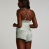 Short de pyjama Satin Marcela, Vert