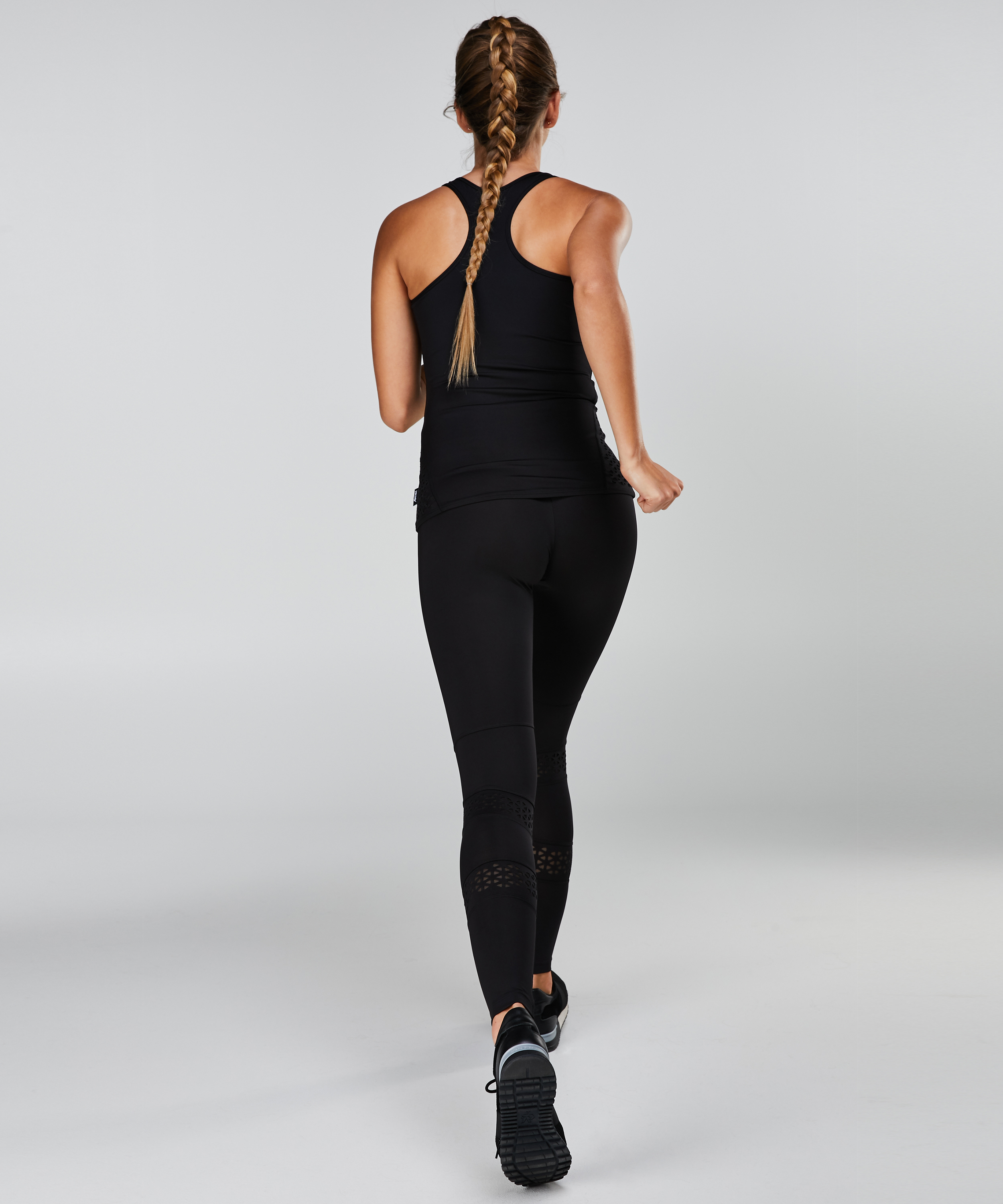 Haut tanktop HKMX Lasercut, Noir, main