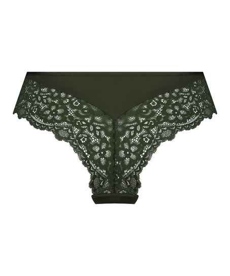 Slip brésilien Marine, Vert