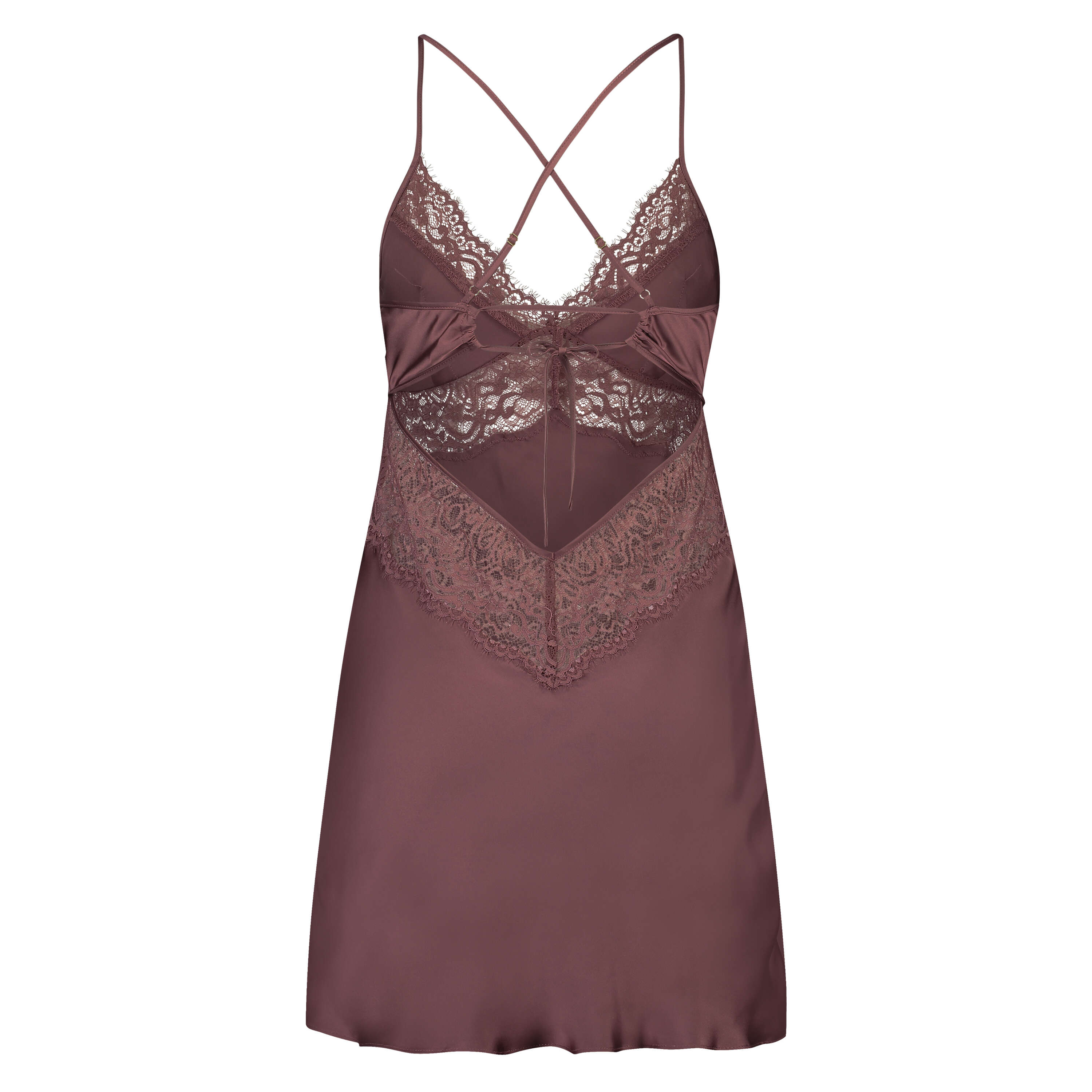 Nuisette Satin Honey, Rose, main