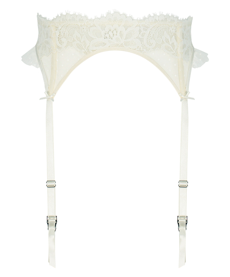 Porte-jarretelles Harmony, Blanc