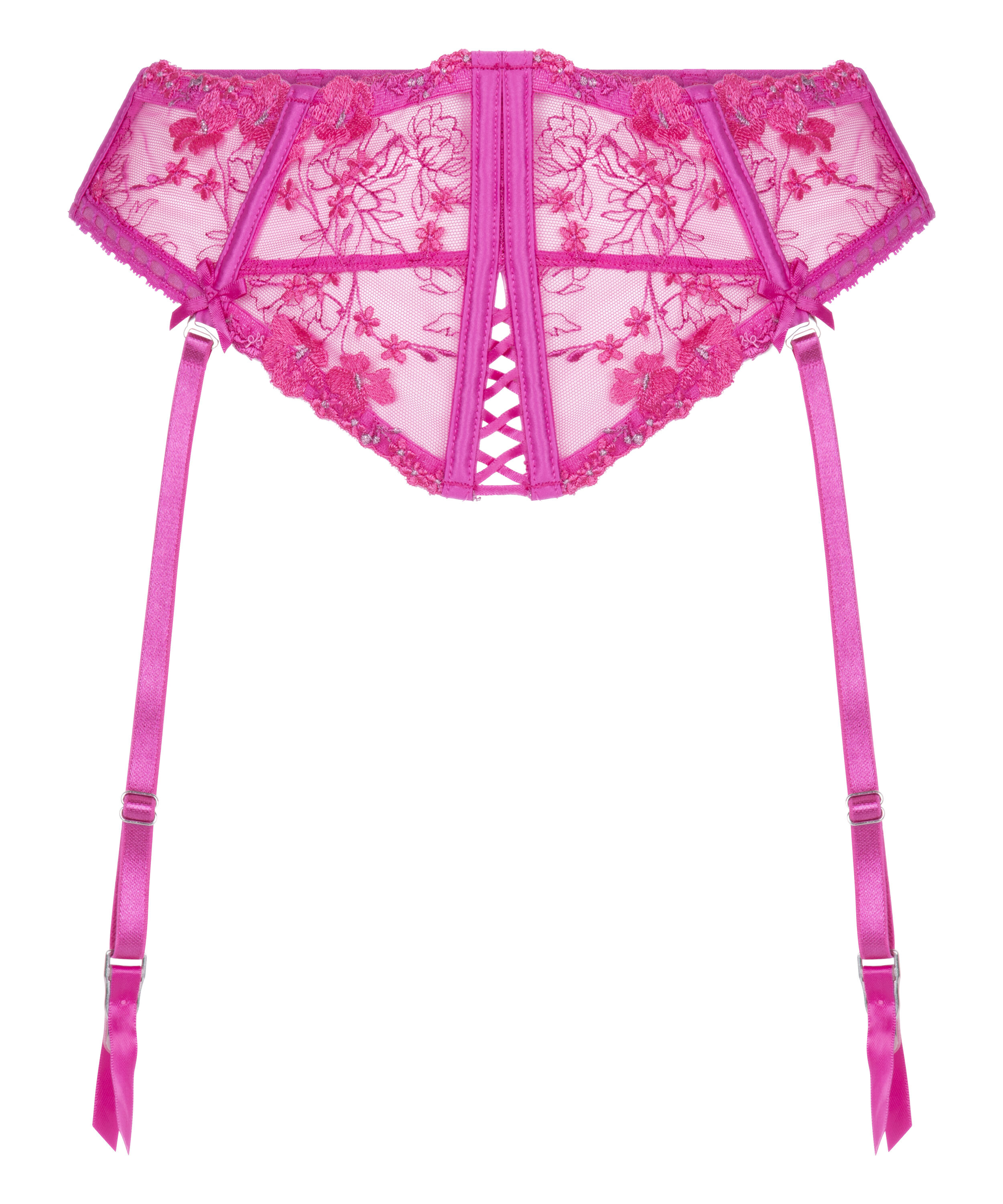 Corset court Peonie, Rose