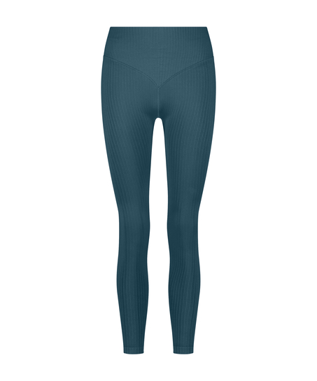 Legging de sport sans coutures taille haute HKMX, Vert
