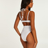 Haut de bikini à armatures préformé Scallop, Blanc