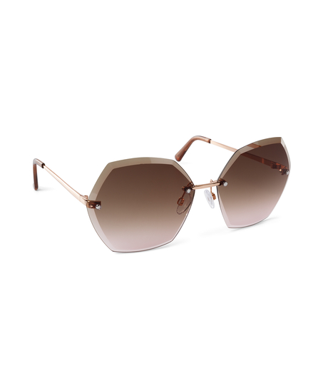 Lunettes de soleil, Marron