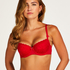 Soutien-gorge &agrave; armatures pr&eacute;form&eacute; Maya, Rouge