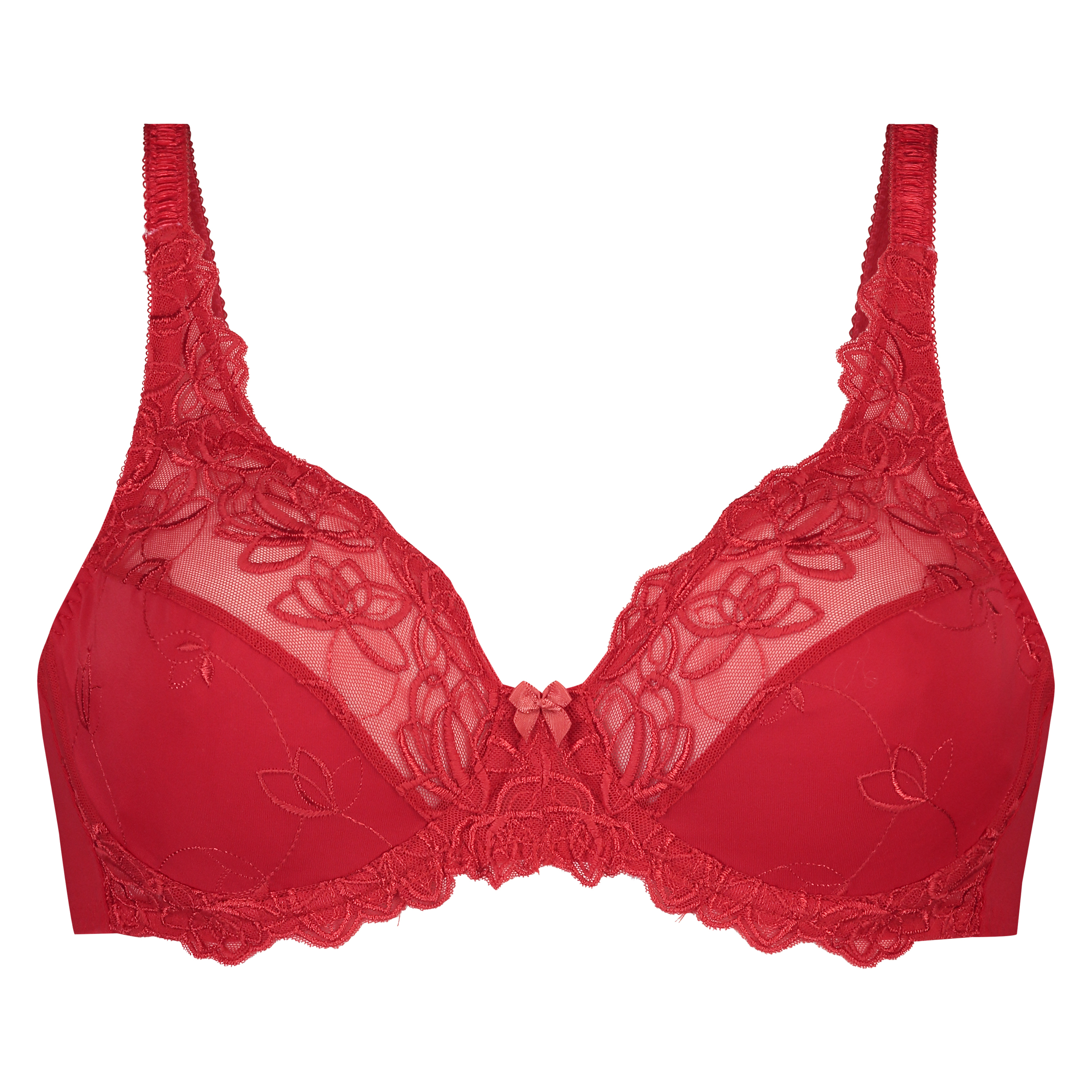 Soutien-gorge à armatures non-préformé Diva, Rouge, main