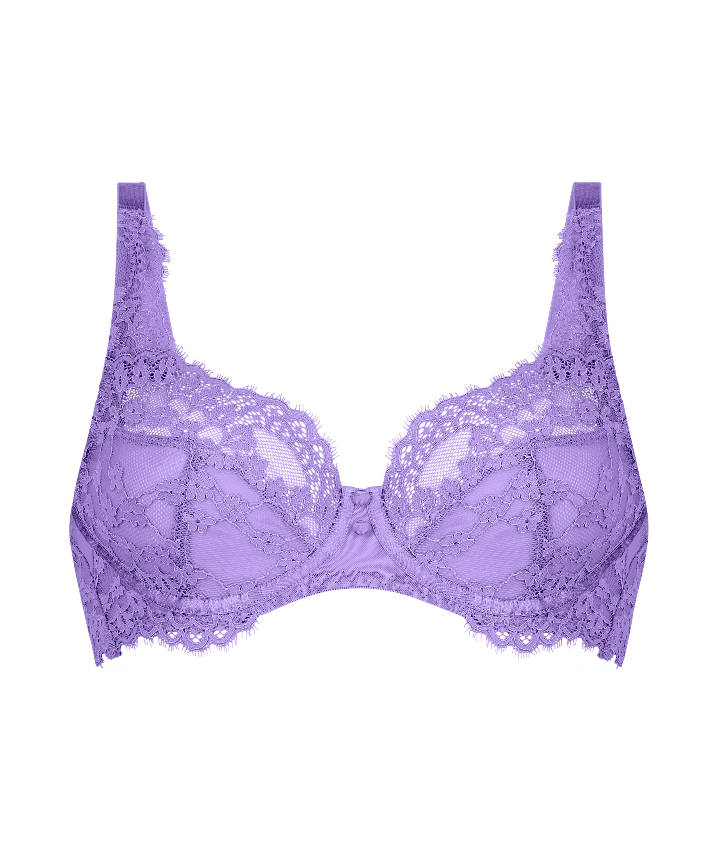 Soutien-gorge à armatures non-préformé Daisy, Violet, main