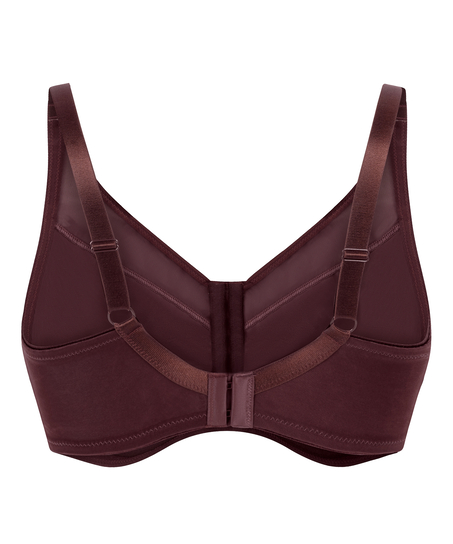 Soutien-gorge à armatures non-préformé minimiseur Nina, Marron