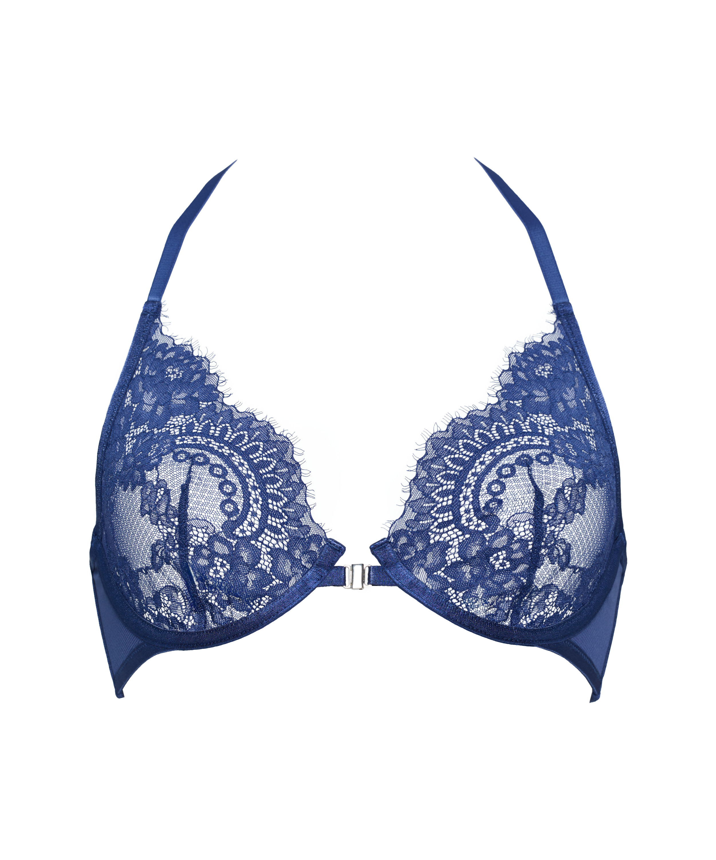 Soutien-gorge Mabel à armatures non rembourré, Bleu, main