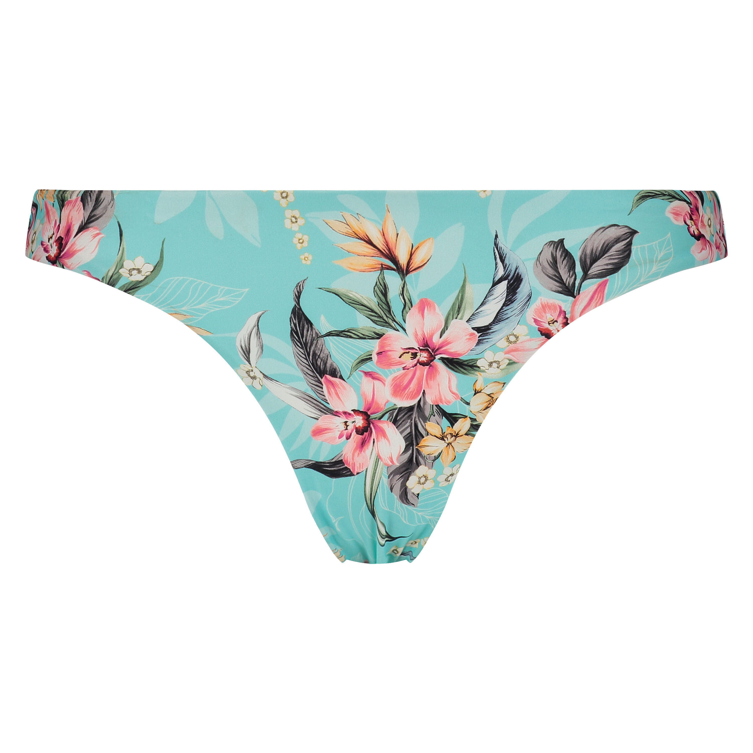 Bas de bikini slip br&eacute;silien Bea, Bleu