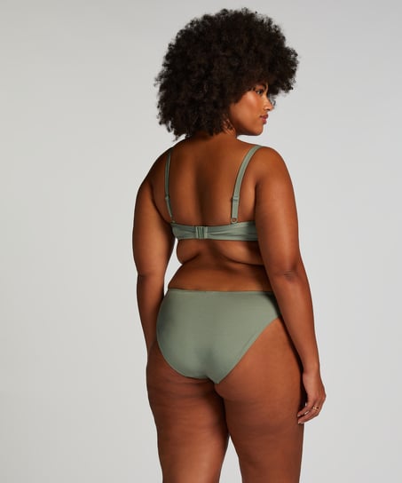 Slip de Bikini Rio Scallop, Vert