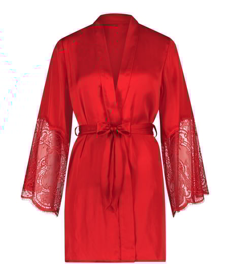 Kimono Satin, Rouge