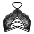 Soutien-gorge à armatures non-préformé col licou Eve, Noir