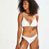 Haut de bikini Triangle Pride, Blanc