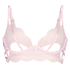 Soutien-gorge à armatures non-préformé longline Eve, Rose