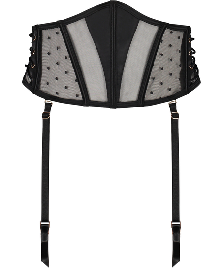 Porte-jarretelles Lulu, Noir