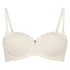 Soutien-gorge à armatures préformé sans bretelles Maya, Blanc
