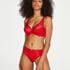 Slip taille haute Diva, Rouge