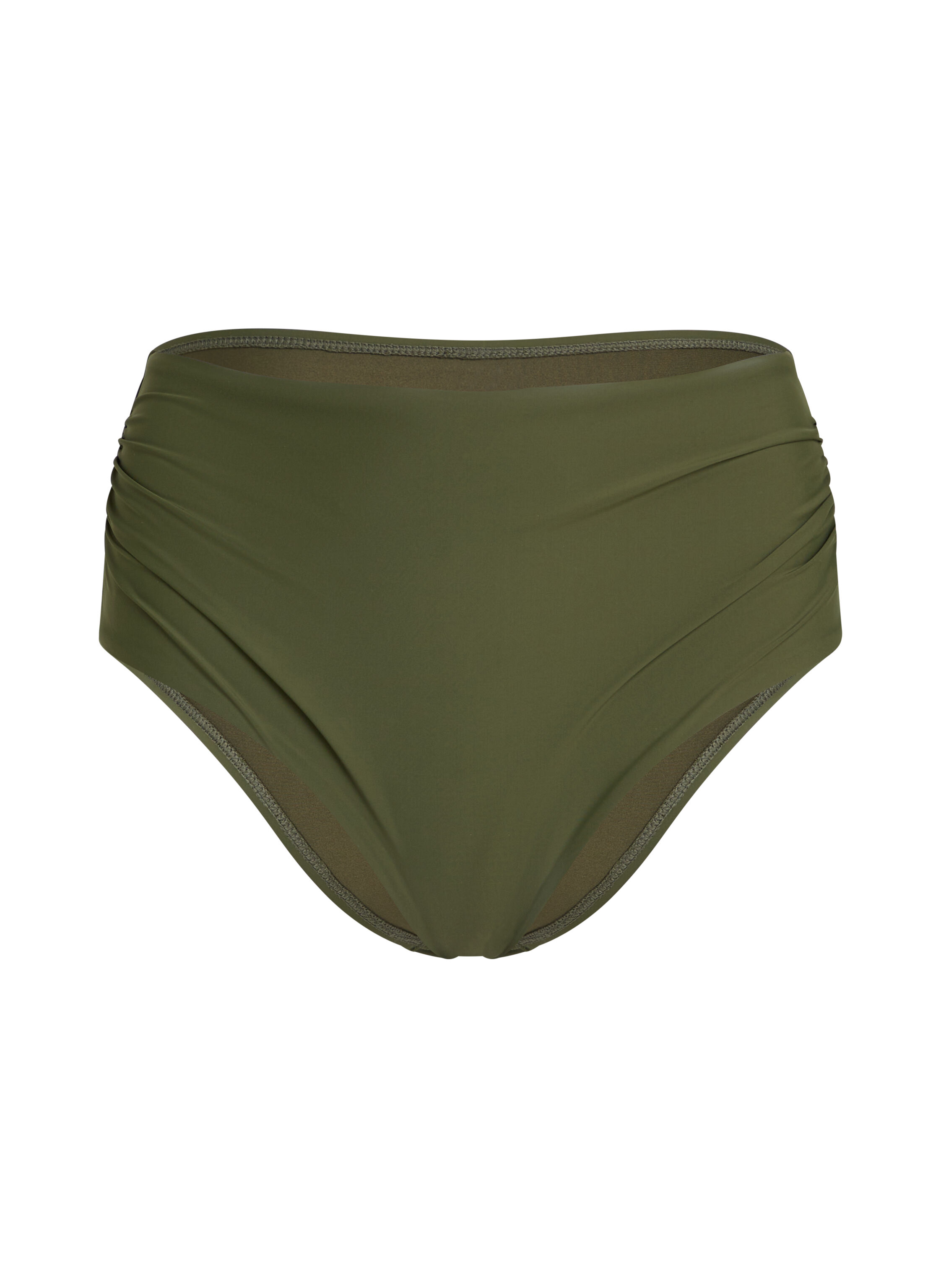 Bas de bikini taille haute Cheeky shaping Luna, Vert