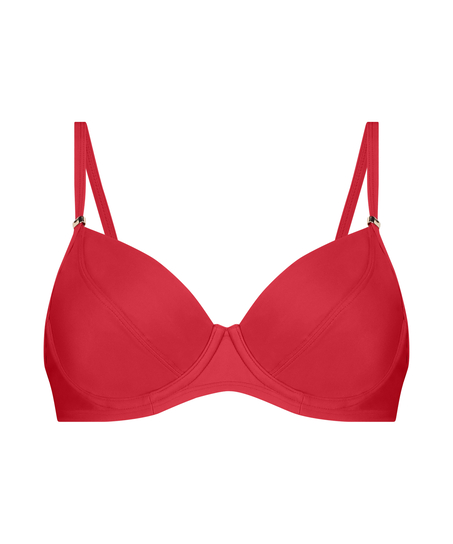 Haut de bikini Luxe, Rouge