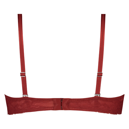 Soutien-gorge à armatures préformé sans bretelles Angie, Rouge
