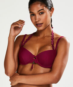 Haut de bikini &agrave; armatures pr&eacute;form&eacute; Amanda Queen, Violet