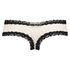 Slip br&eacute;silien V-shape mesh, Noir