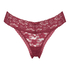 String en V taille extra basse, Rouge