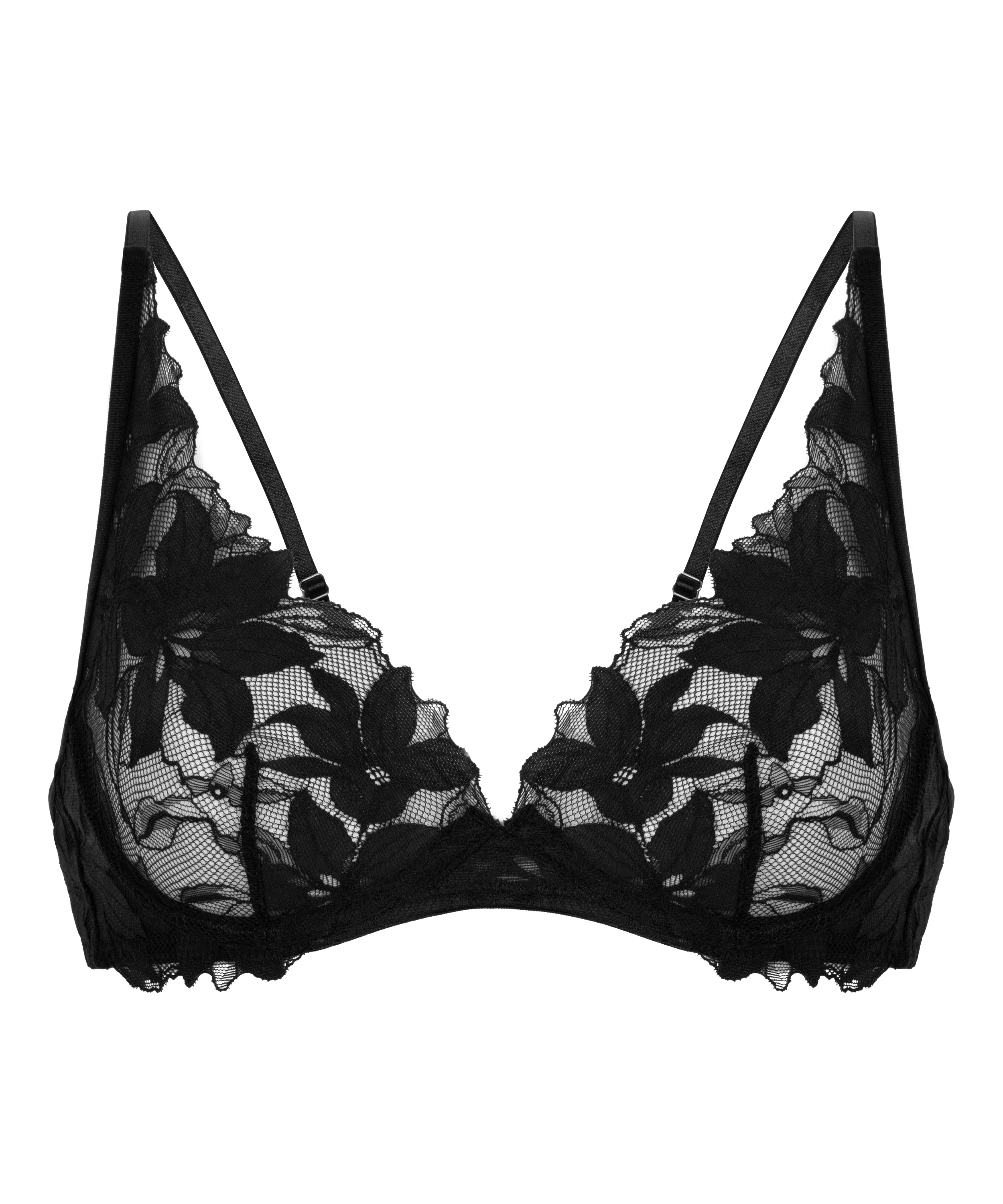 Soutien-gorge à armatures non-préformé Ingrid, Noir, main