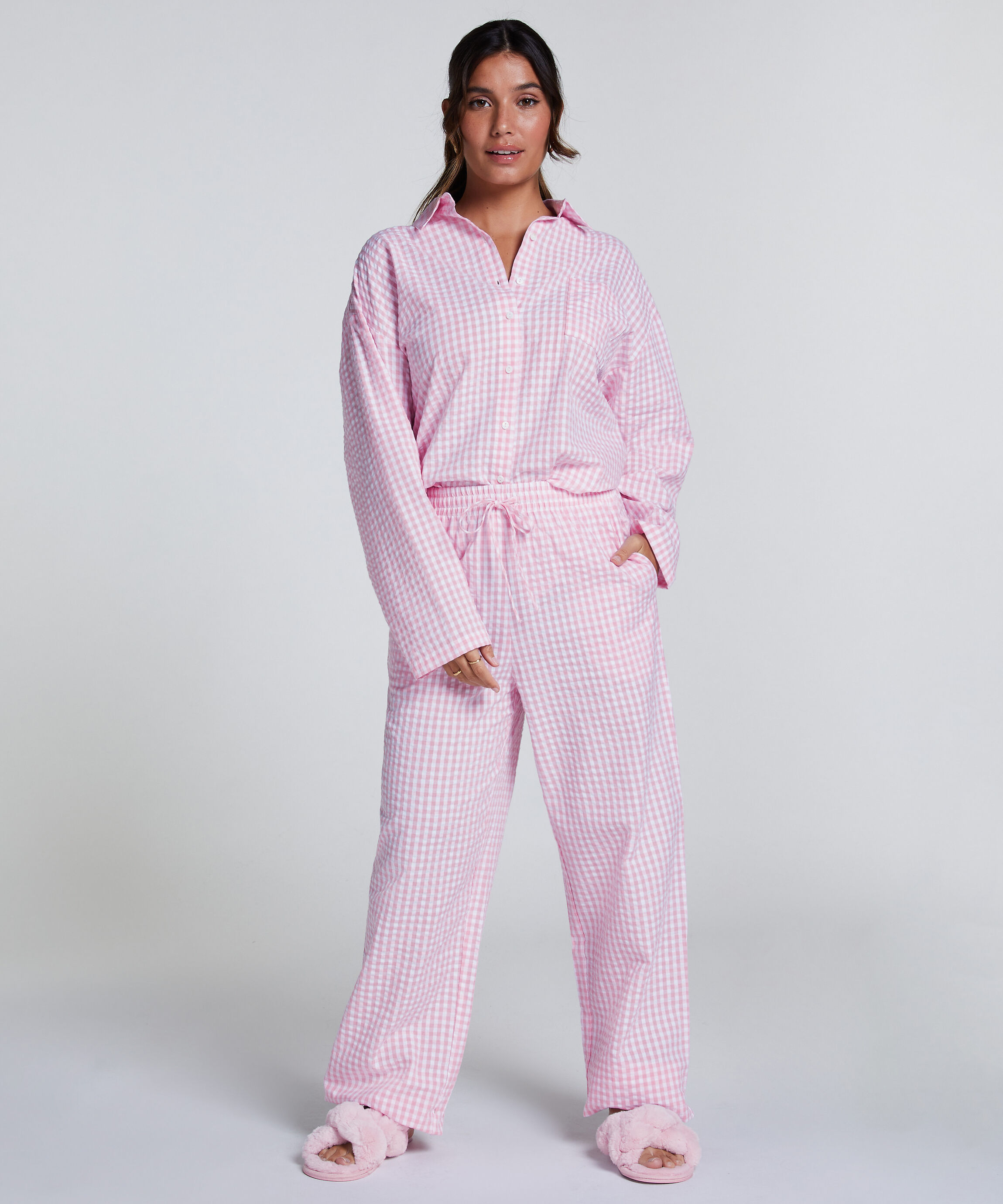 Pantalon de pyjama en Coton, Rose Pantalon de pyjama en Coton, Rose