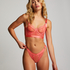 Soutien-gorge bustier non rembourré à armatures Hana, Rose