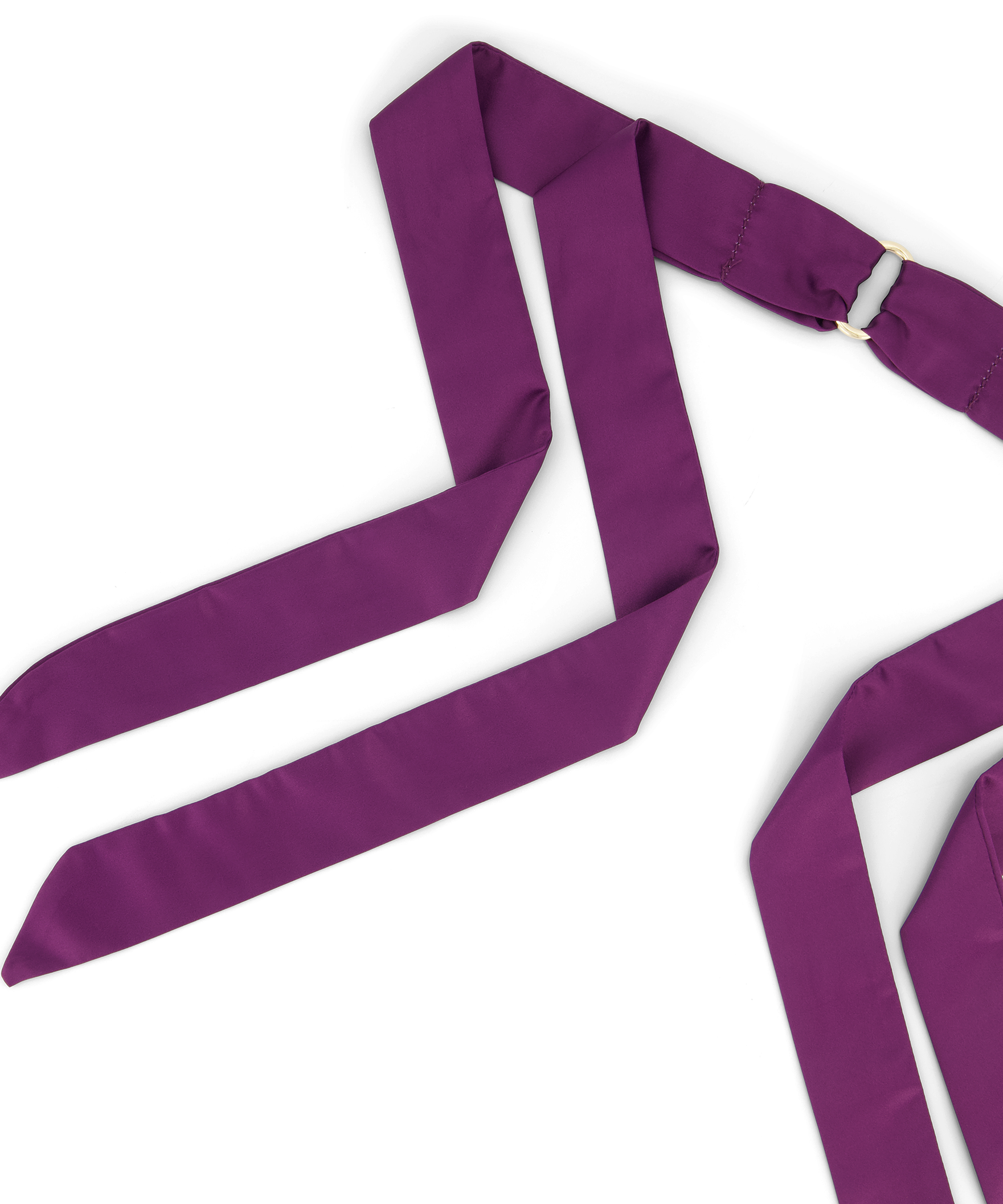 Private Menottes Satin, Violet, main