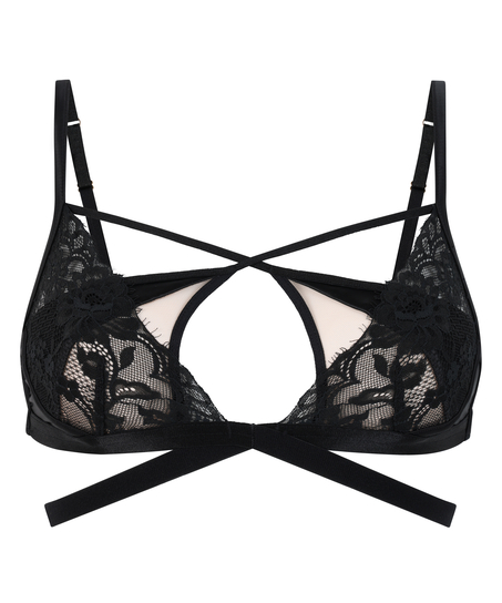 Brassière Nisha, Noir