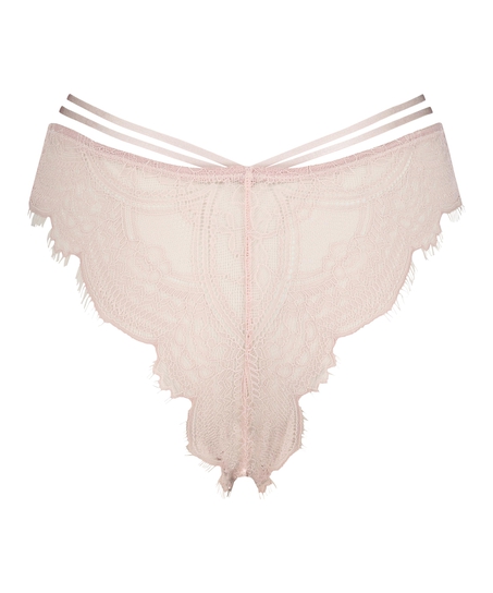 Slip brésilien échancré Sian, Violet