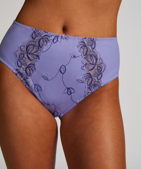 Slip taille haute Diva, Violet