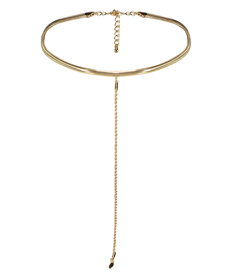 Tour de cou en chaîne, Jaune