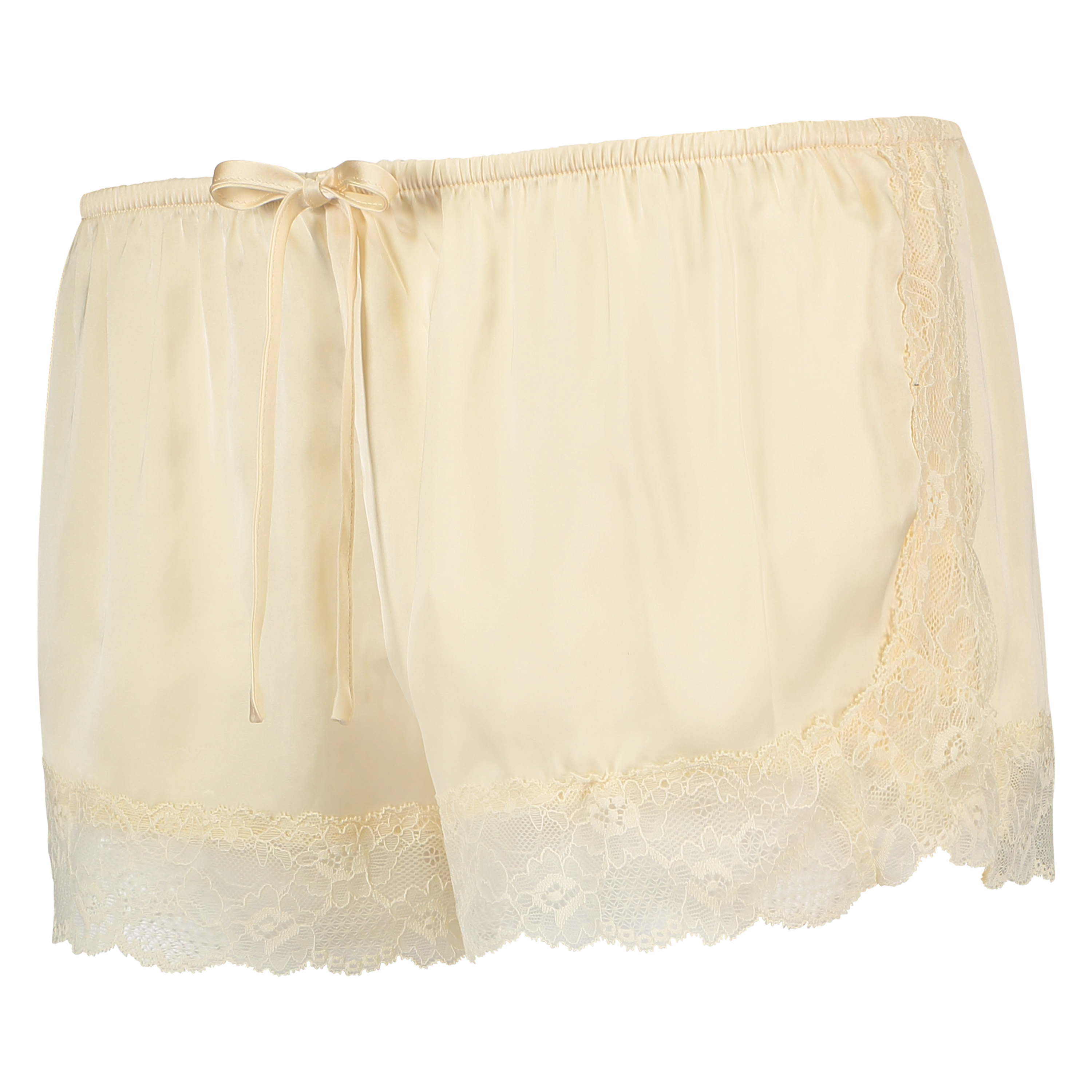 Short de pyjama Satin, Beige, main