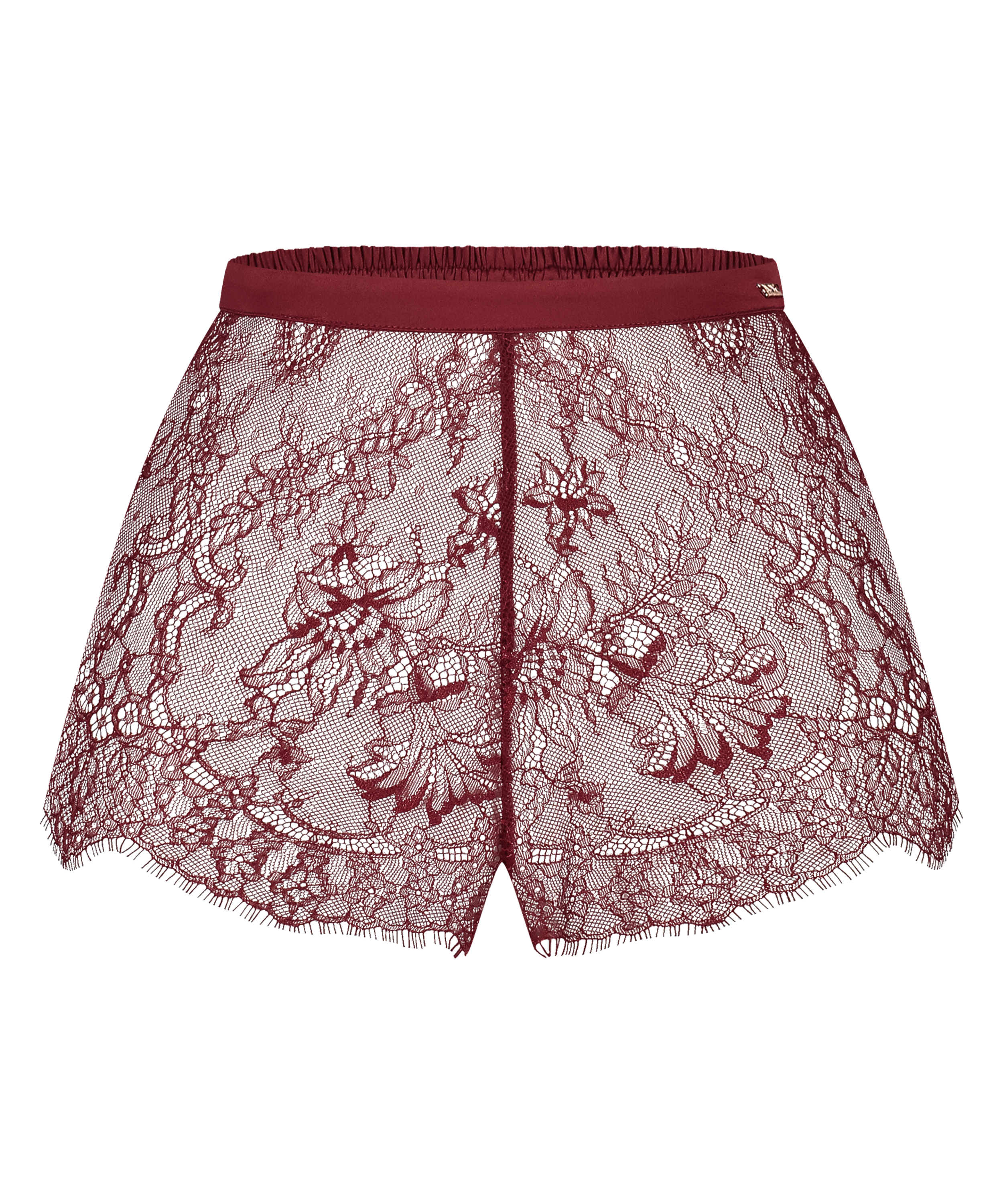 Shorts Lace Delphine, Rouge, main