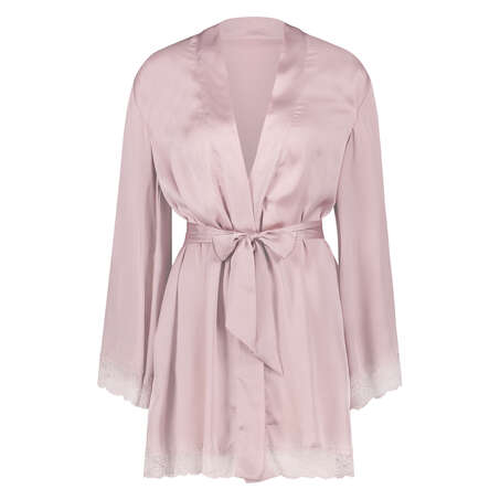 Petite Kimono Satin Meili, Rose